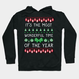 It's the most wonderful time of the year Christmas decorations Hoodie